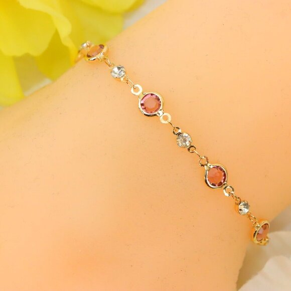 Minimalist Anklet, Sleek & Modern Design, Women’s Fashion, YC110447-A - Picture 4 of 10
